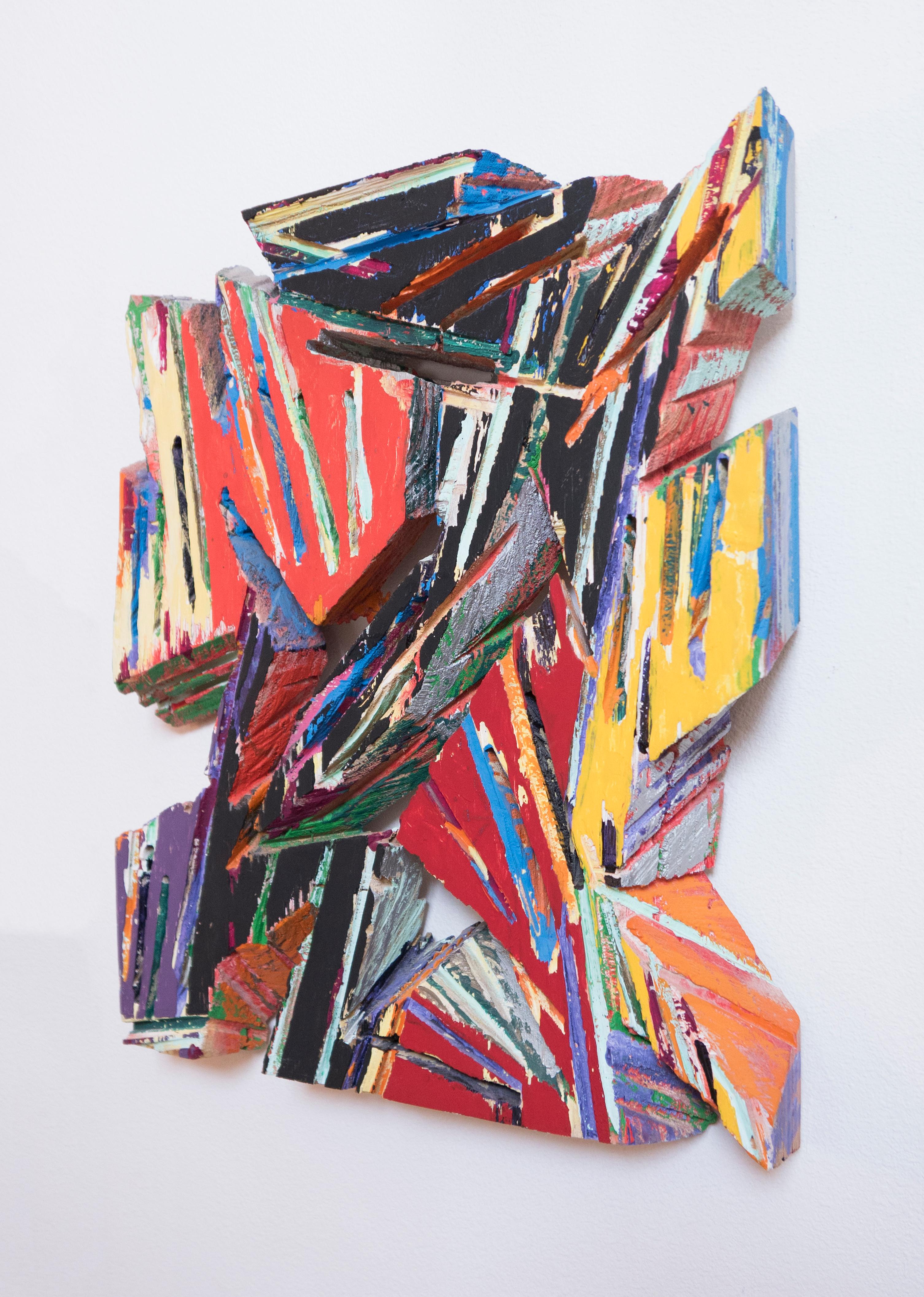 Untitled - Painting by Charles Arnoldi