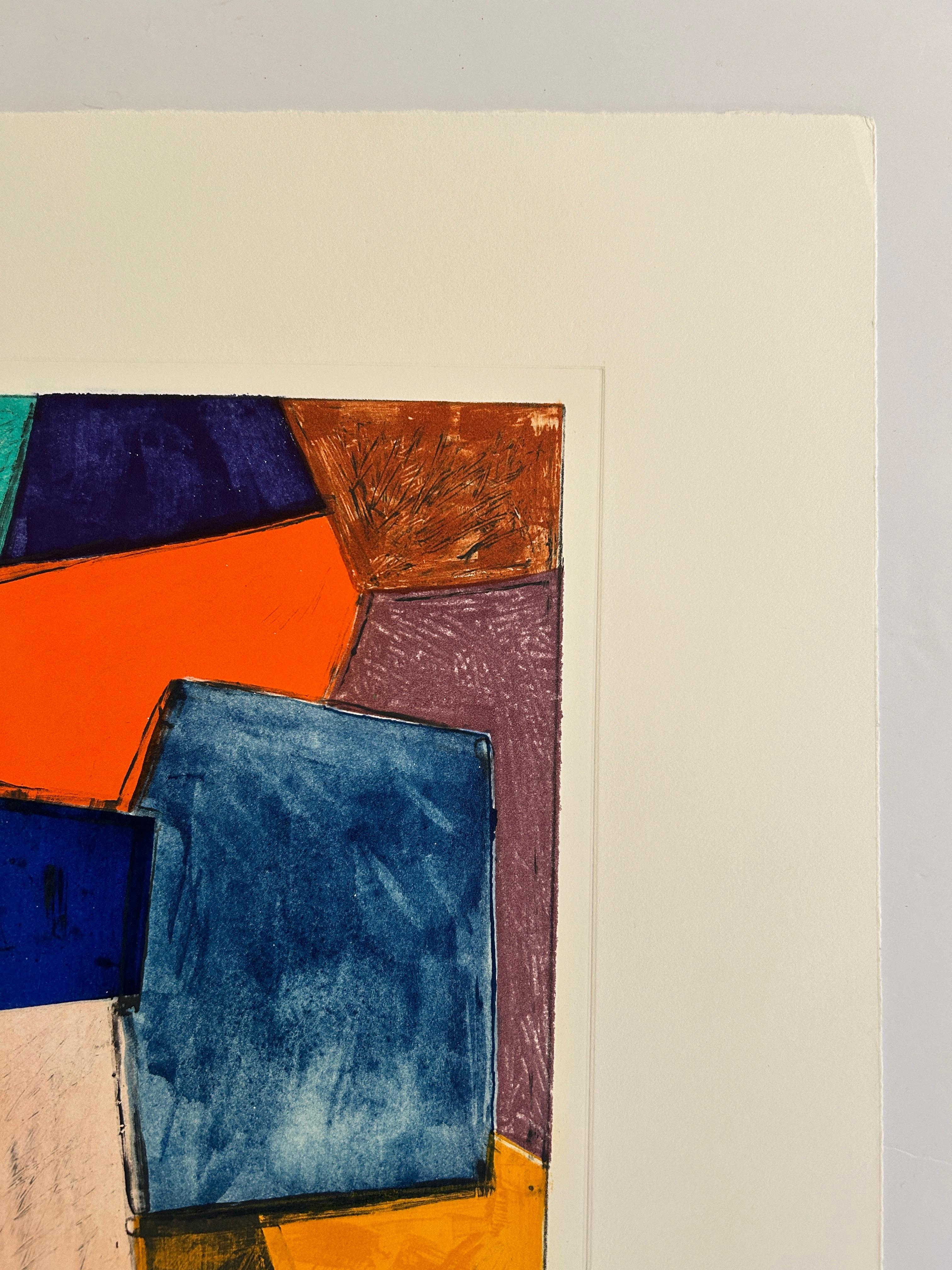 Charles Arnoldi 'Macchu Picchu 4' Limited Edition, Abstract Signed Print For Sale 4