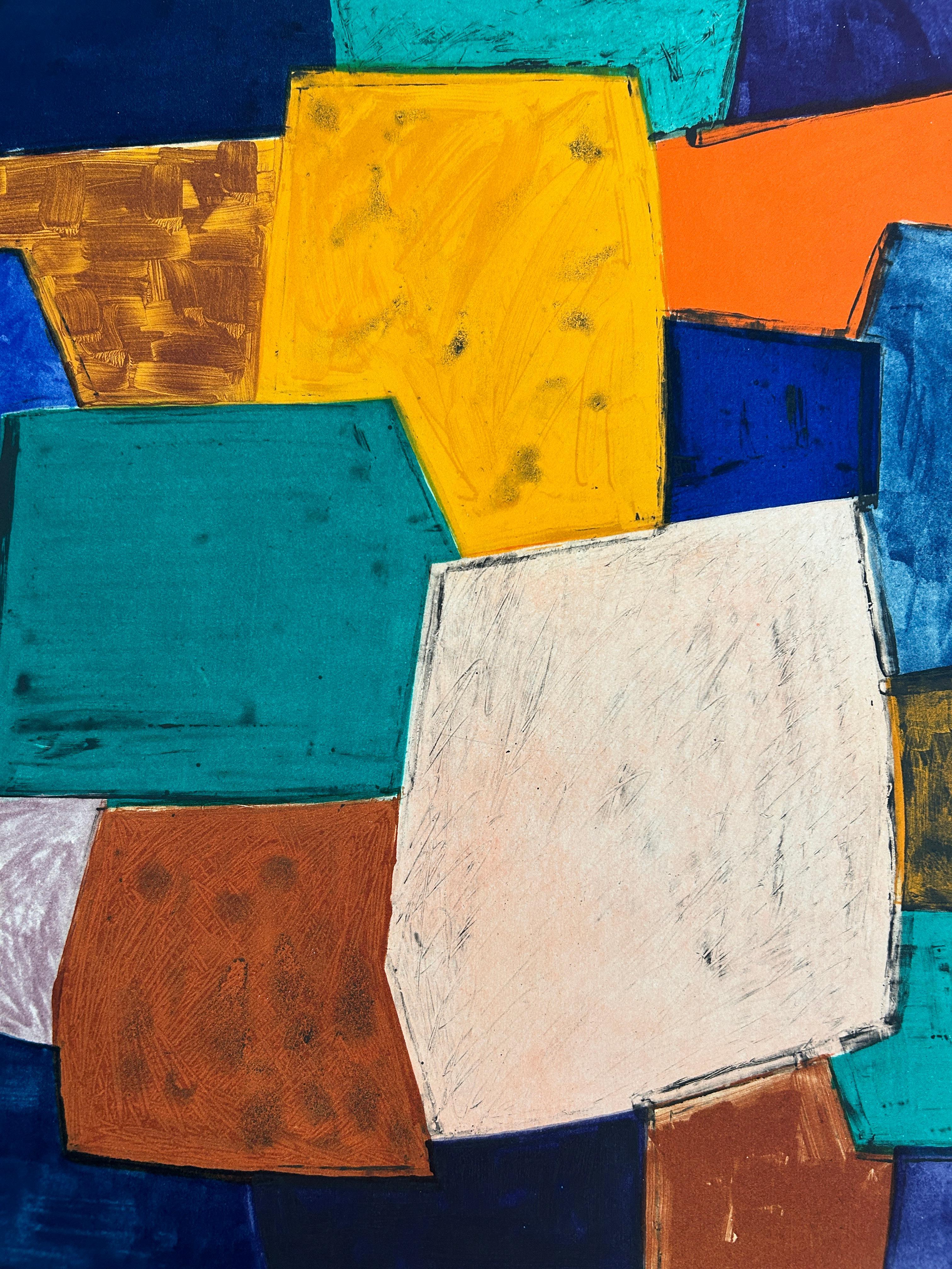 Charles Arnoldi 'Macchu Picchu 4' Limited Edition, Abstract Signed Print For Sale 5