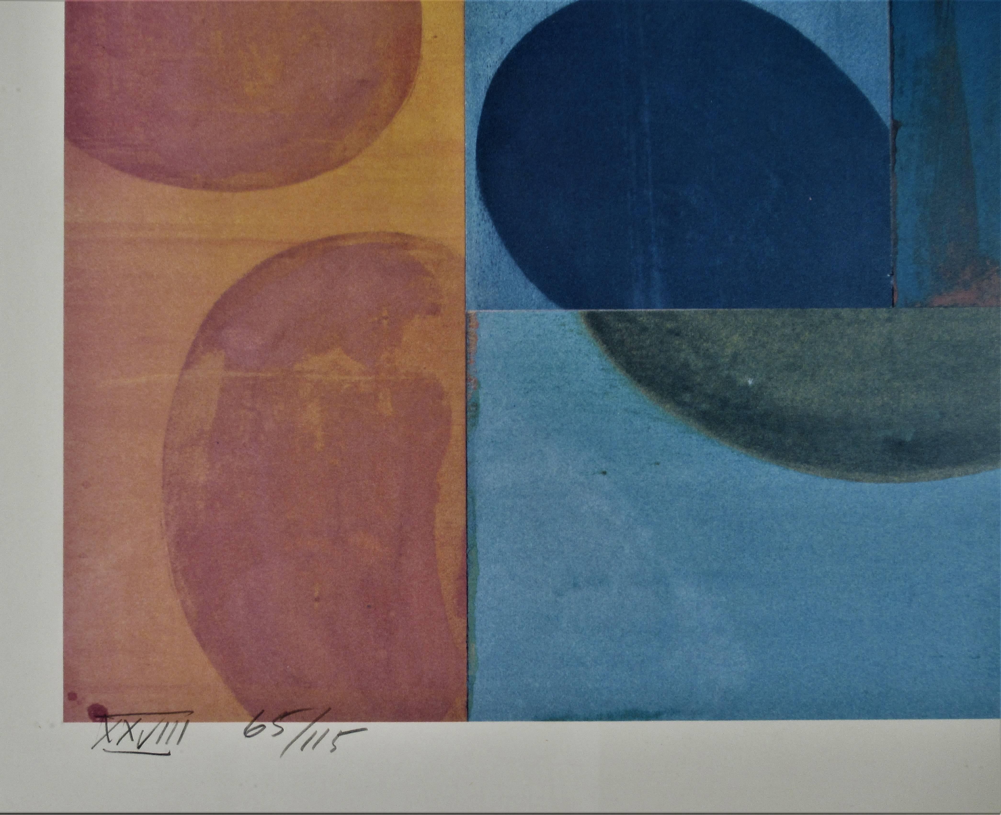 Ohne Titel (Grau), Abstract Print, von Charles Arnoldi