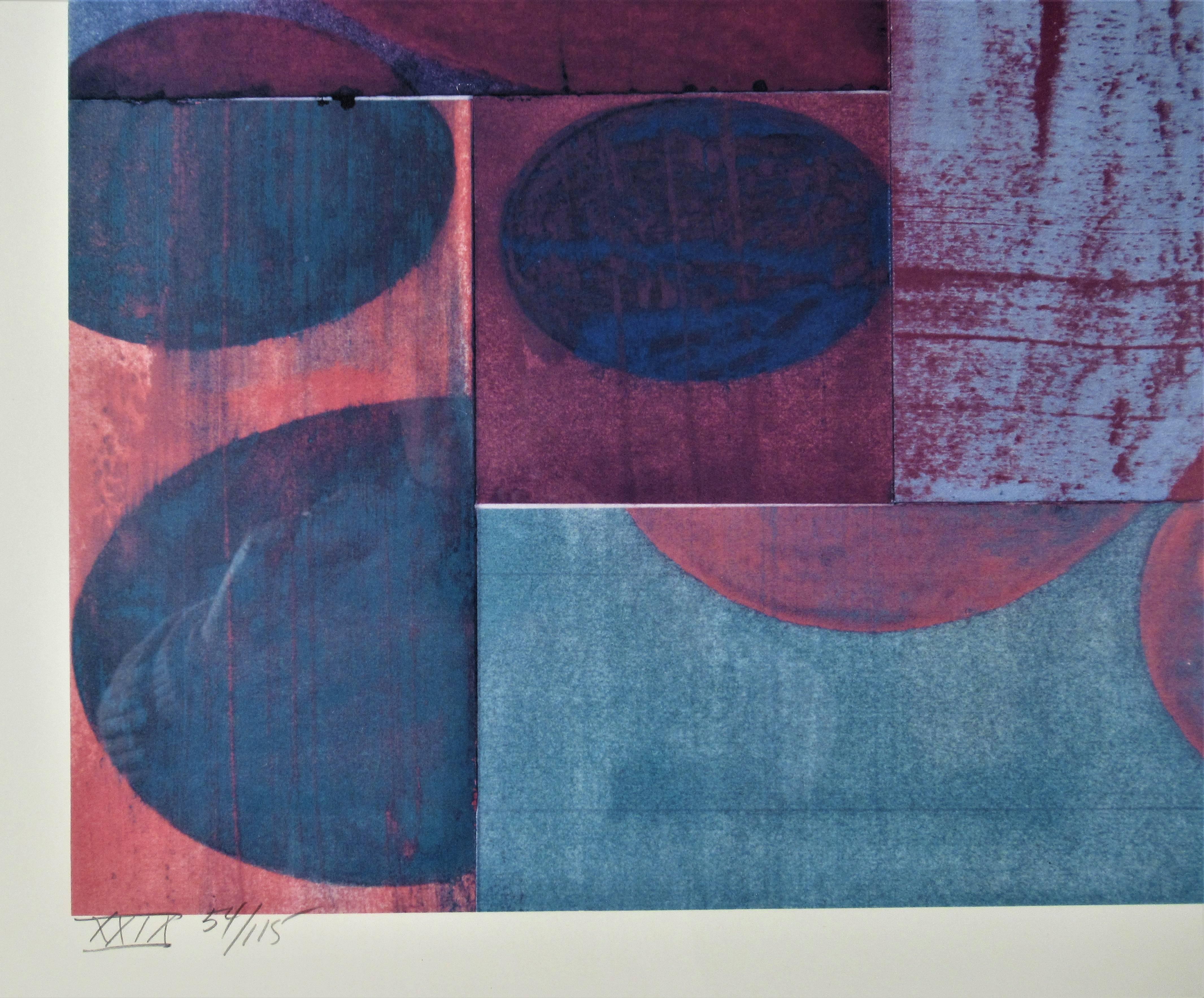 Untitled - Abstract Geometric Print by Charles Arnoldi