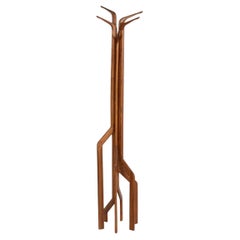 Charles B. Cobb Coat Stand, 1978 Medium Walnut