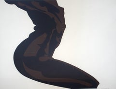 Charles B. Cobb Female Nude 1972 Signed Serigraph 2/40