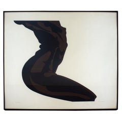 Charles B. Cobb Female Nude 1972 Signed Serigraph 2/40