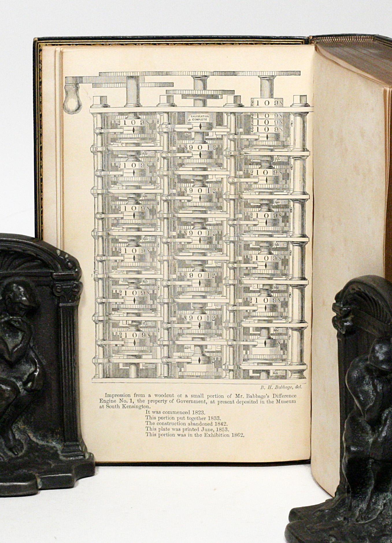 Victorian Charles Babbage: Classic Work on the Computer, Magnificent Association Copy