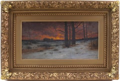 'Evening Glow', New York, Salmagundi, Brooklyn Art Association, Boston Art Club