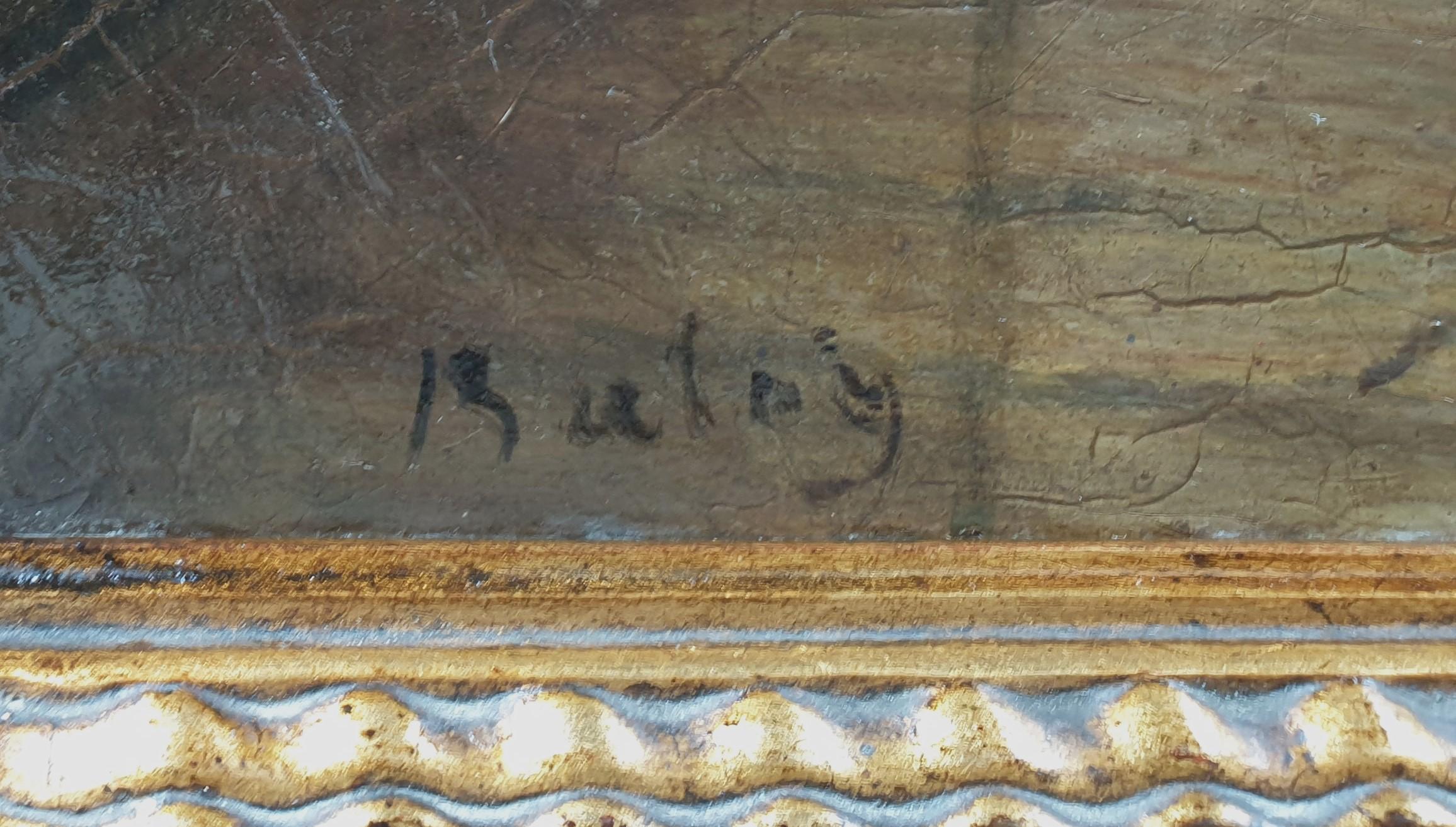 BALAY interior trompe l'oeil modern art french Art deco 20th For Sale 1