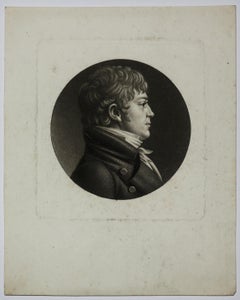Antique Portrait de Charles W. Goldsborough.