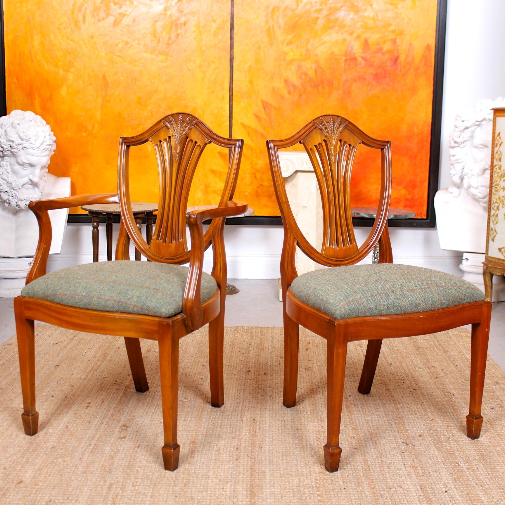yew dining chairs