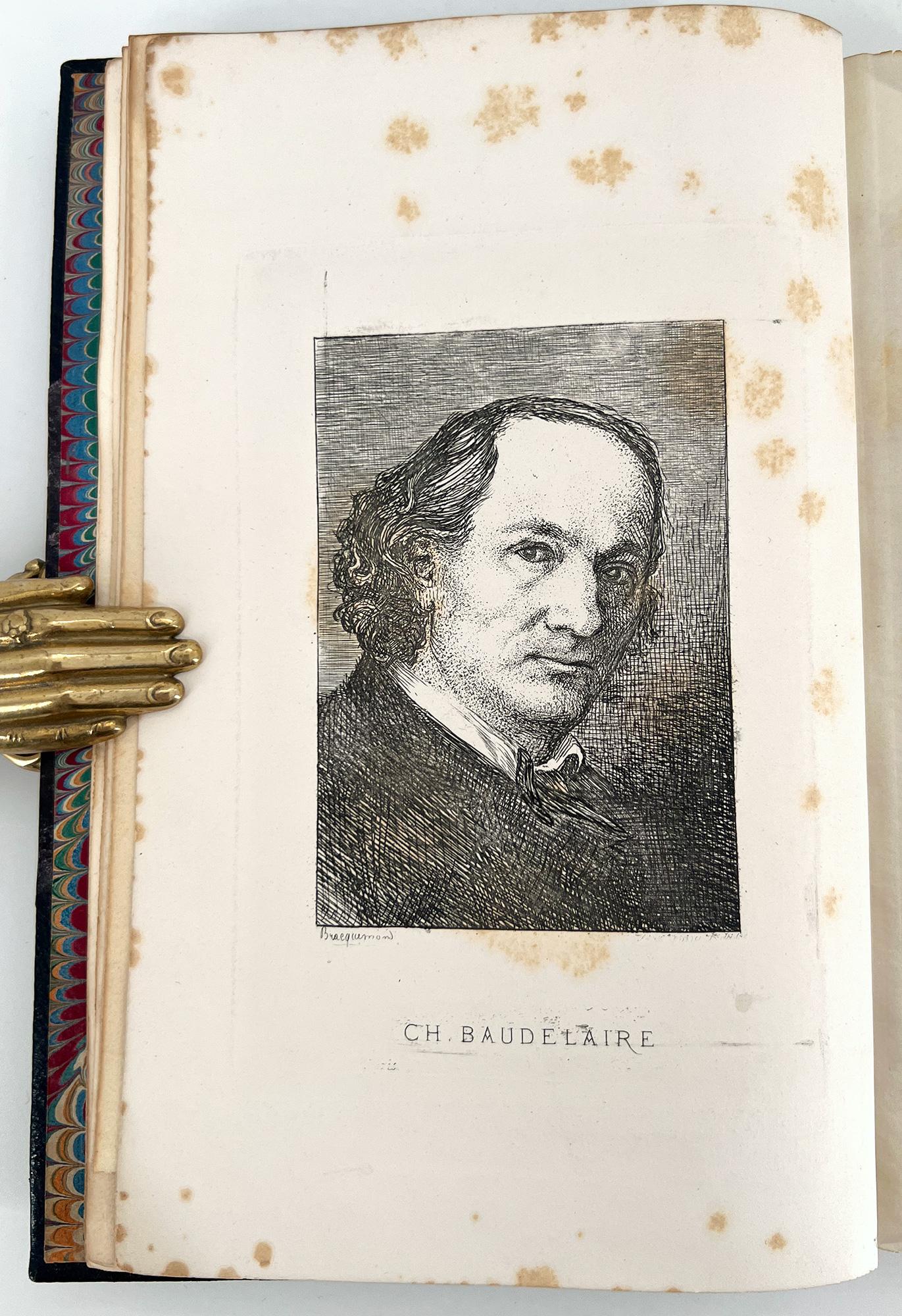 French Charles Baudelaire: Souvenirs, Correspondances, Bibliographie, pièces inédites For Sale