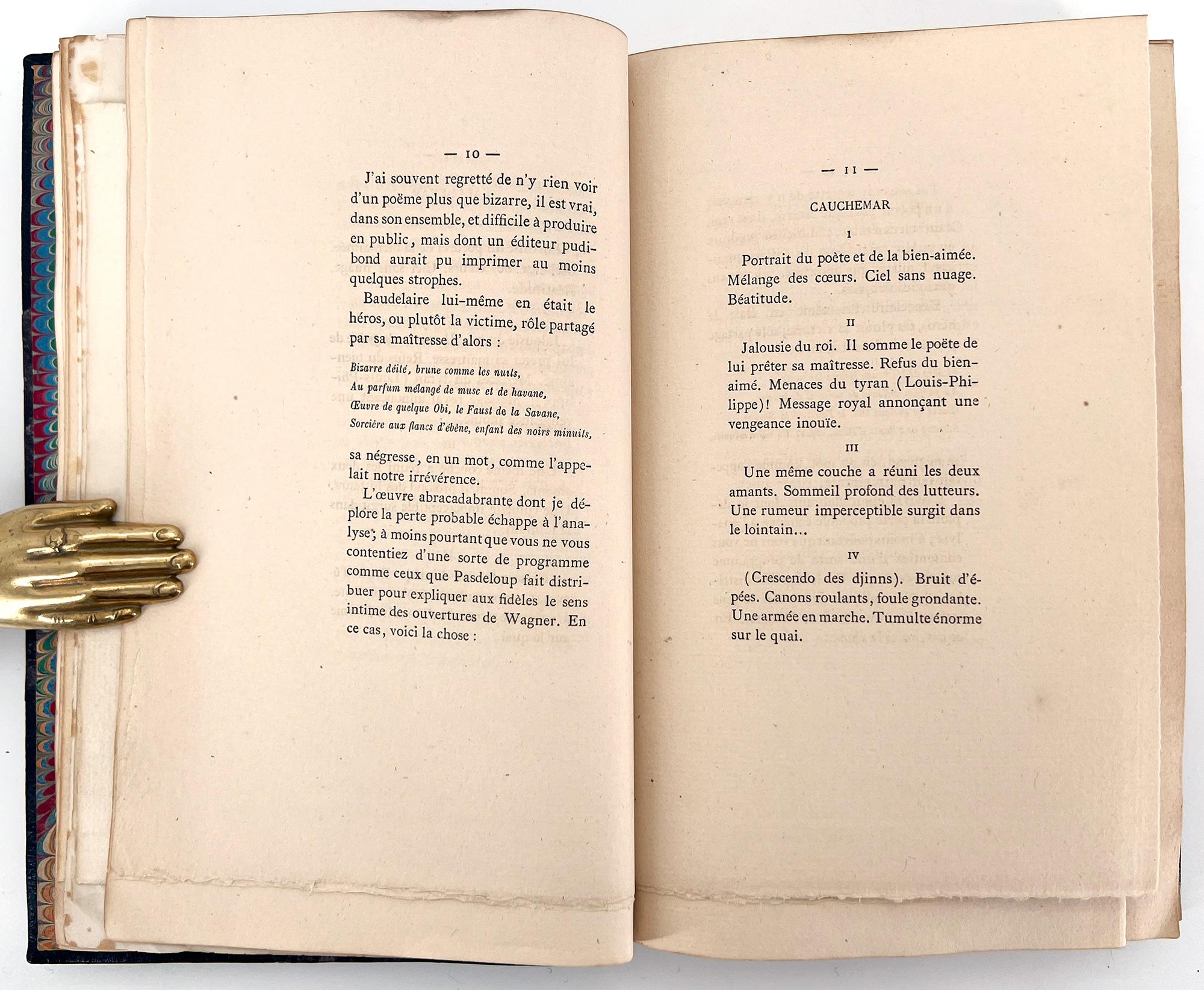 Charles Baudelaire: Souvenirs, Correspondances, Bibliographie, pièces inédites For Sale 2