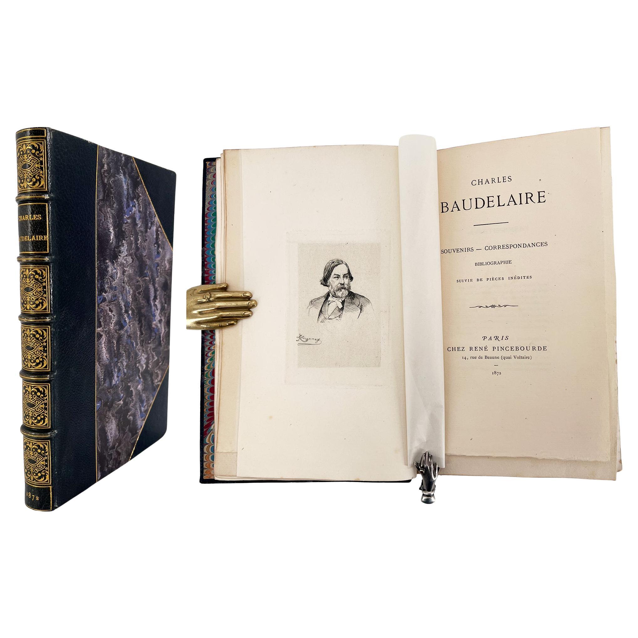 Charles Baudelaire: Souvenirs, Correspondances, Bibliographie, pièces inédites