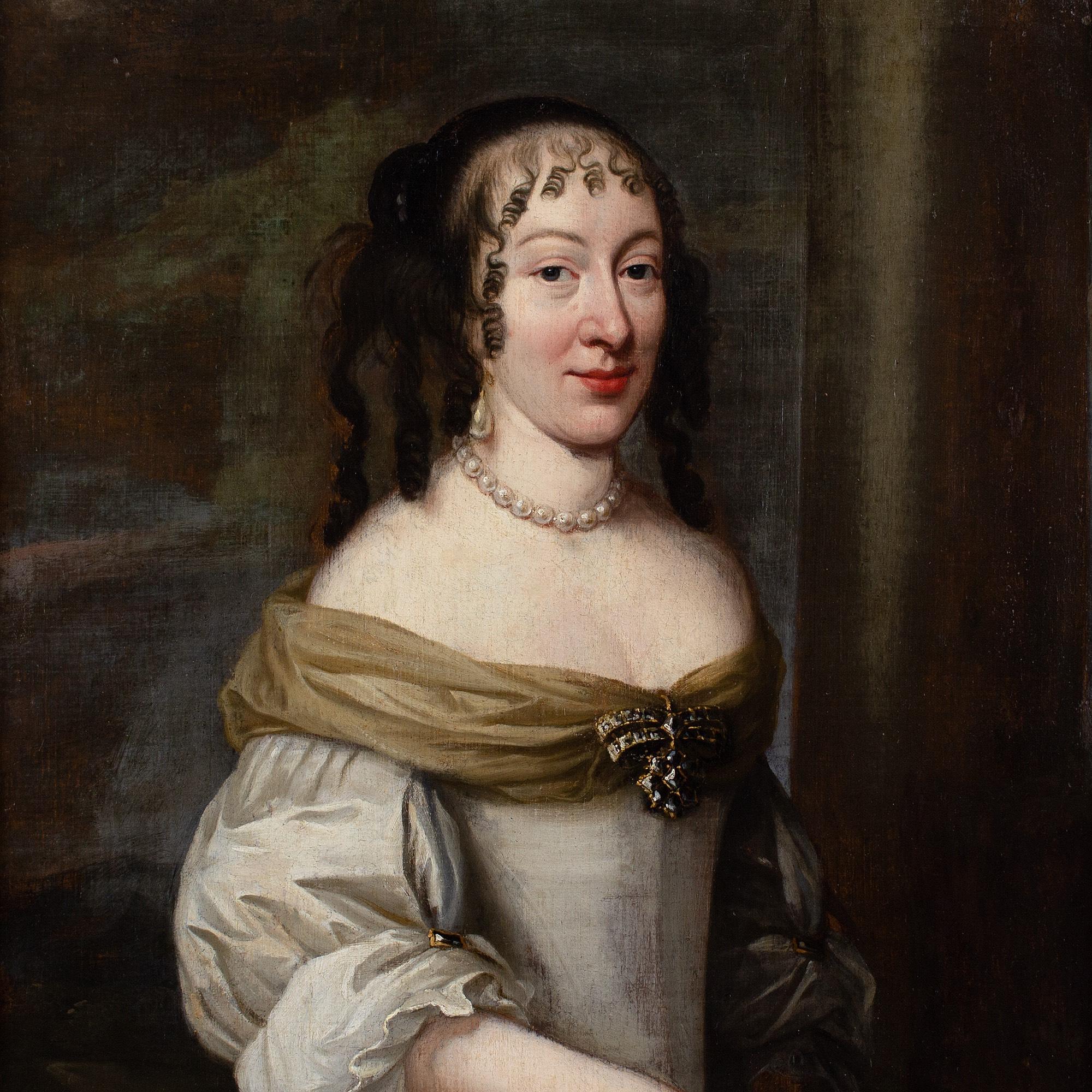 Charles Beaubrun (Circle), Portrait Of A Lady With A Fan 5