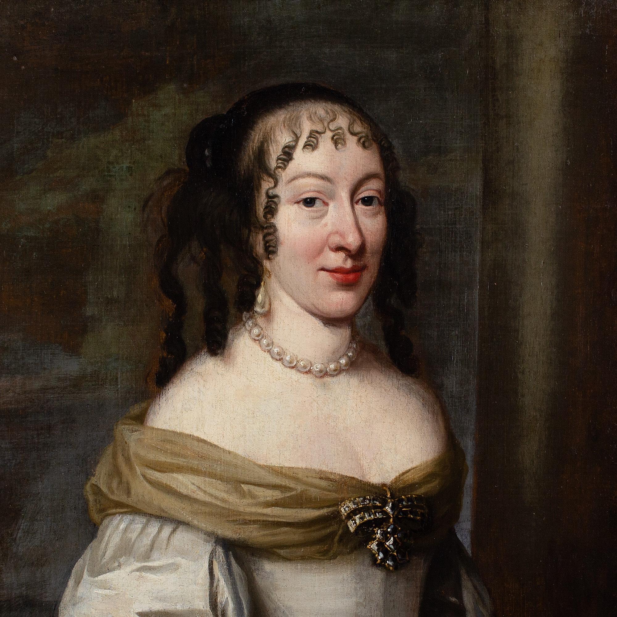 Charles Beaubrun (Circle), Portrait Of A Lady With A Fan 7