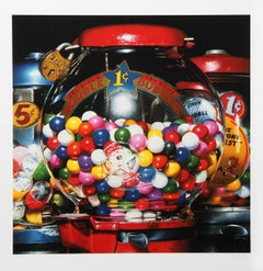 Double Bubble, Photorealist Silkscreen by Charles Bell