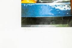 "Double Bubble" silkscreen by Photorealist painter Charles Bell