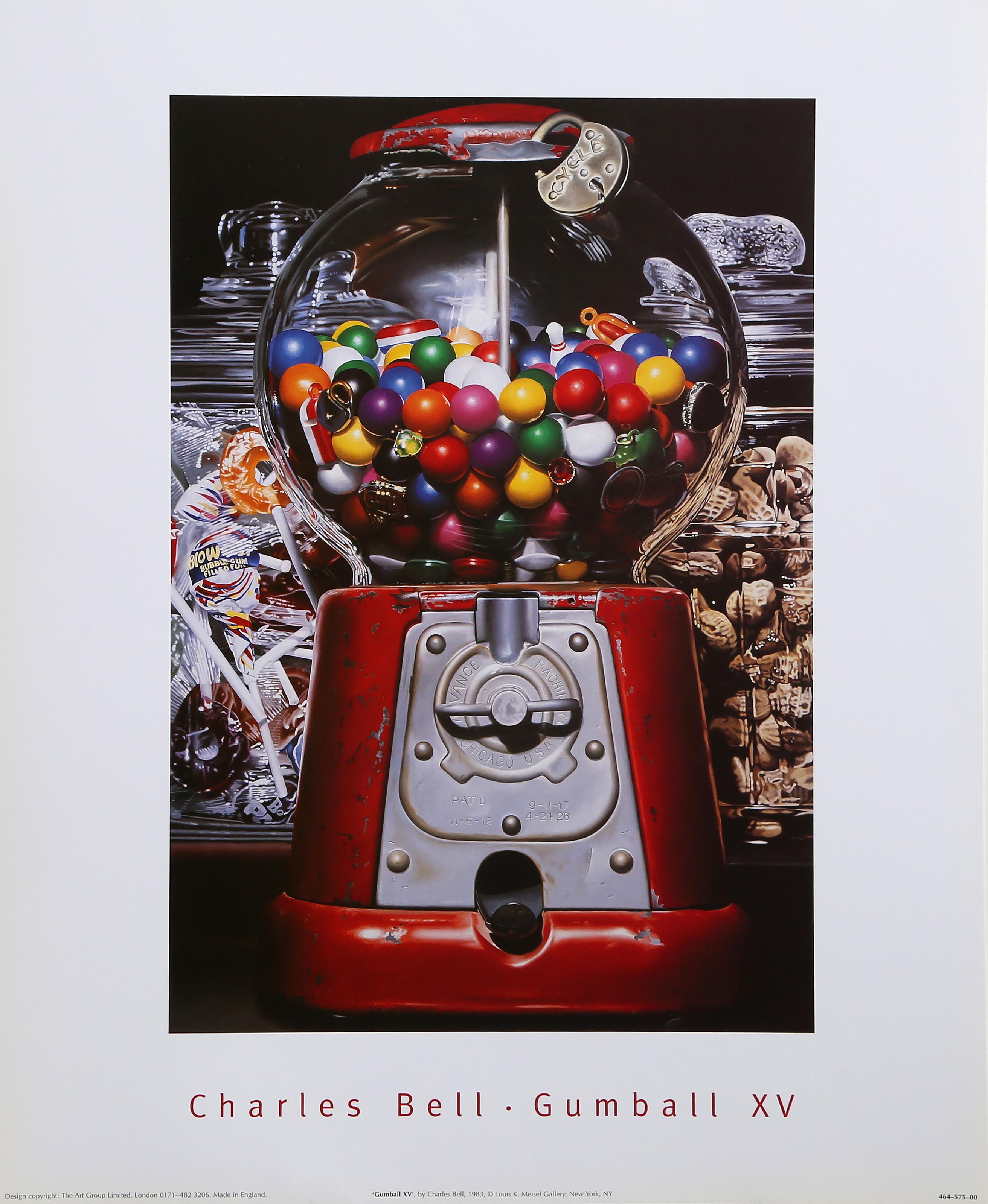 Gumball XV, Photorealist Poster by Charles Bell