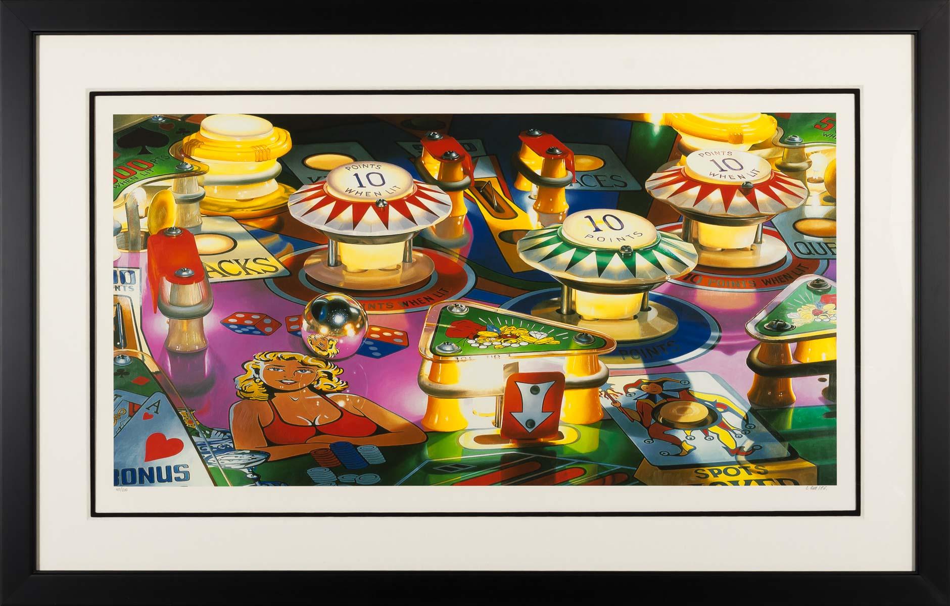 Lucky Lady - Realist Print by Charles Bell