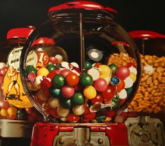 The Ultimate Gumball, Photorealist Screenprint by Charles Bell
