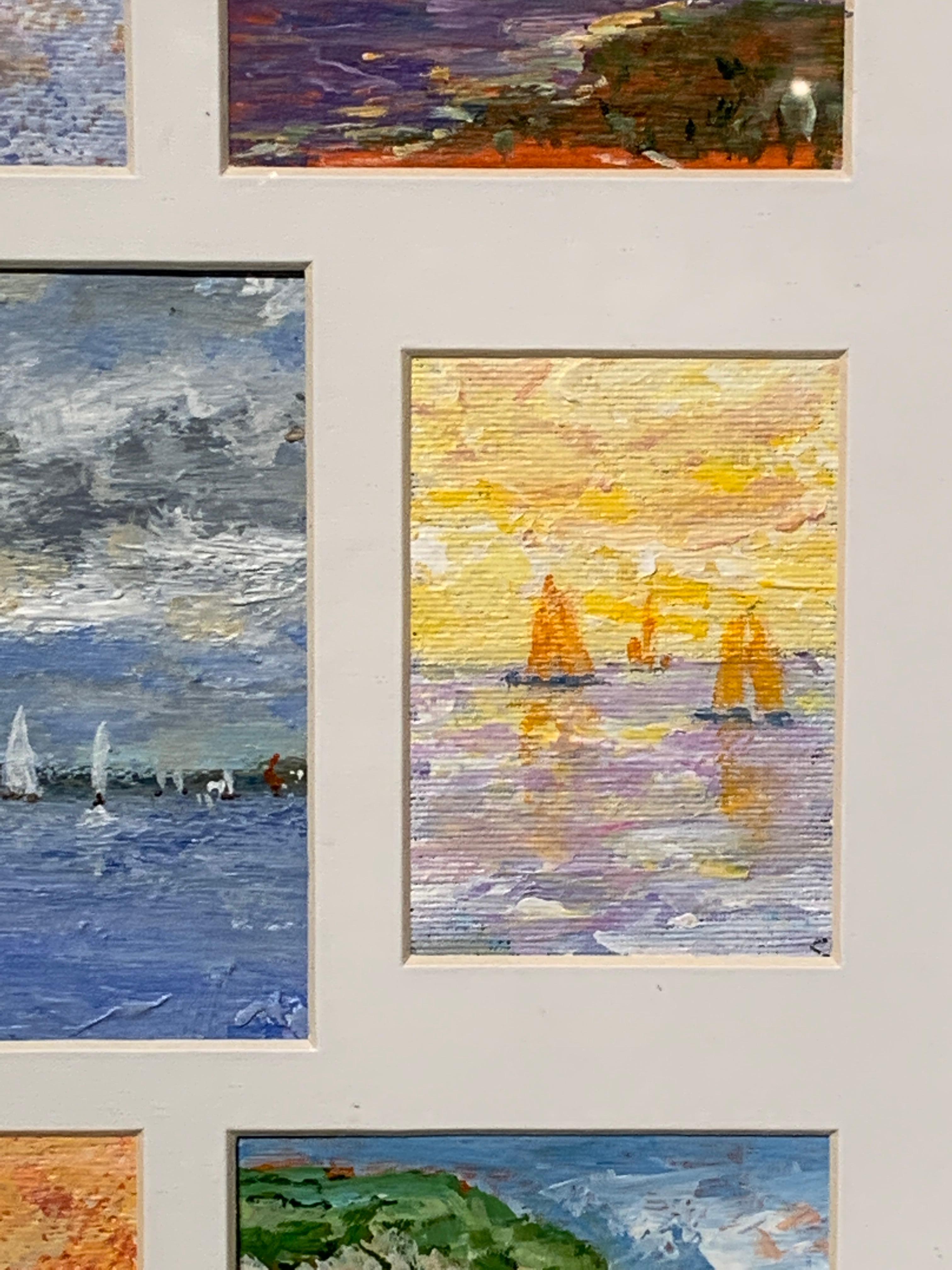 American Impressionist Coastal scenes from the East Coast, USA and Nantucket 4