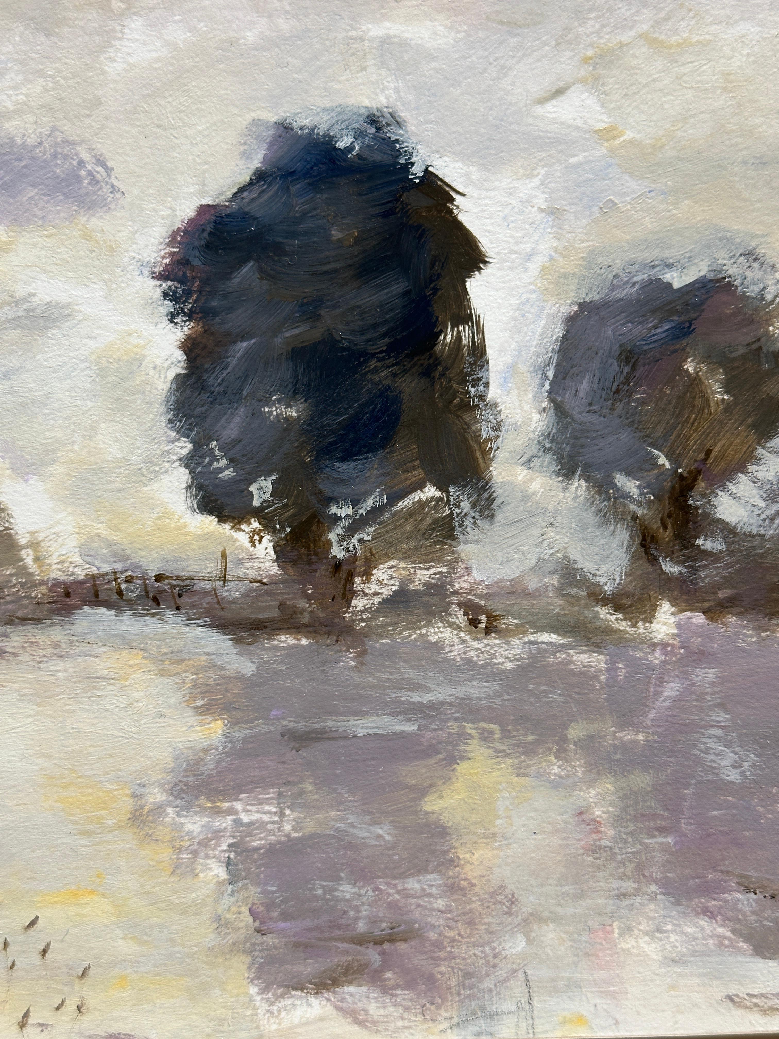 Impressionistischer Herbst/ Herbstlandschaft (Impressionismus), Painting, von Charles Bertie Hall
