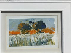 Impressionist Landscape views of fields