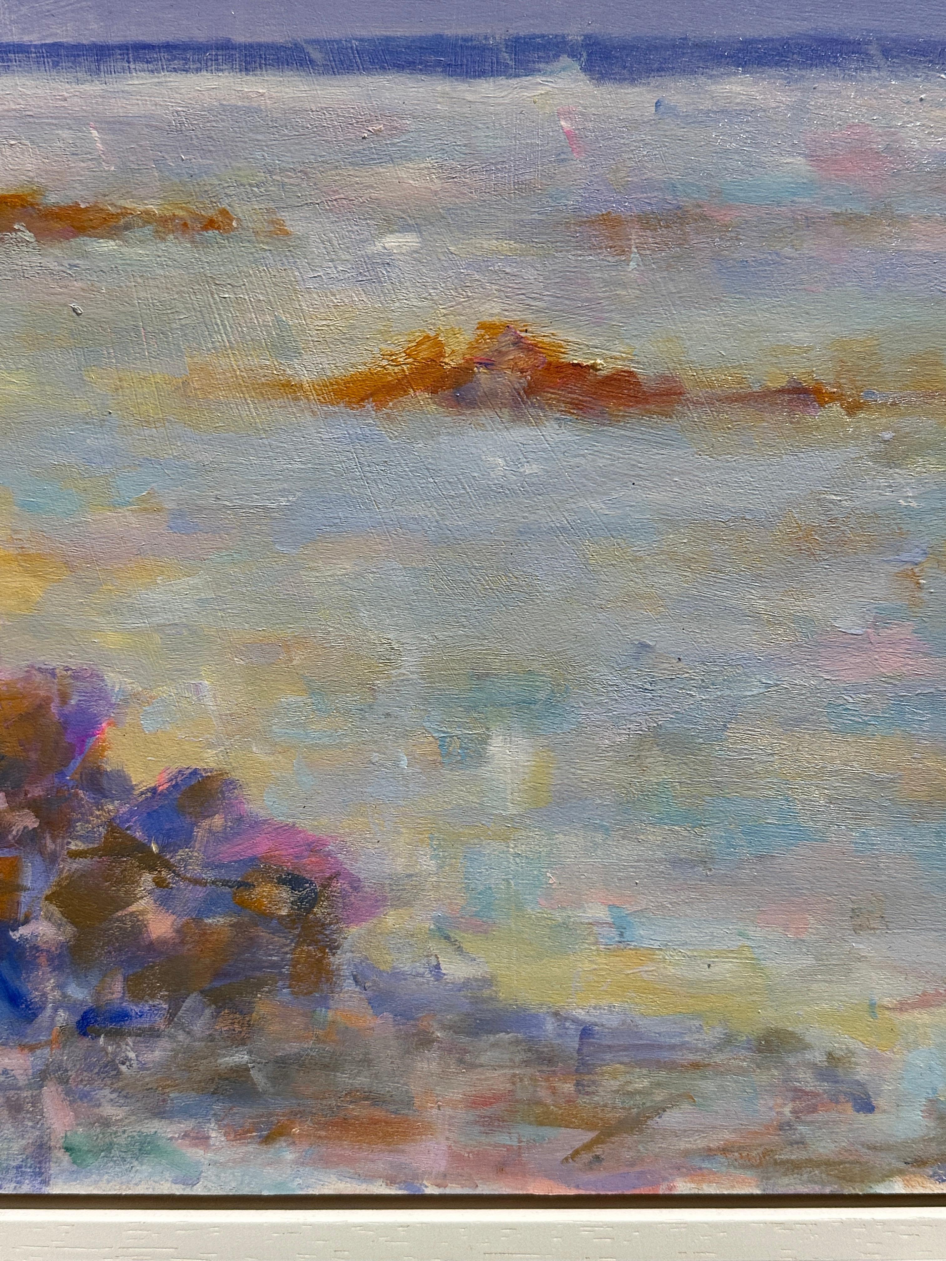 Scène impressionniste de Palm Beach, Floride - Painting de Charles Bertie Hall