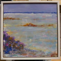 Impressionist scene of Palm Beach, Florida