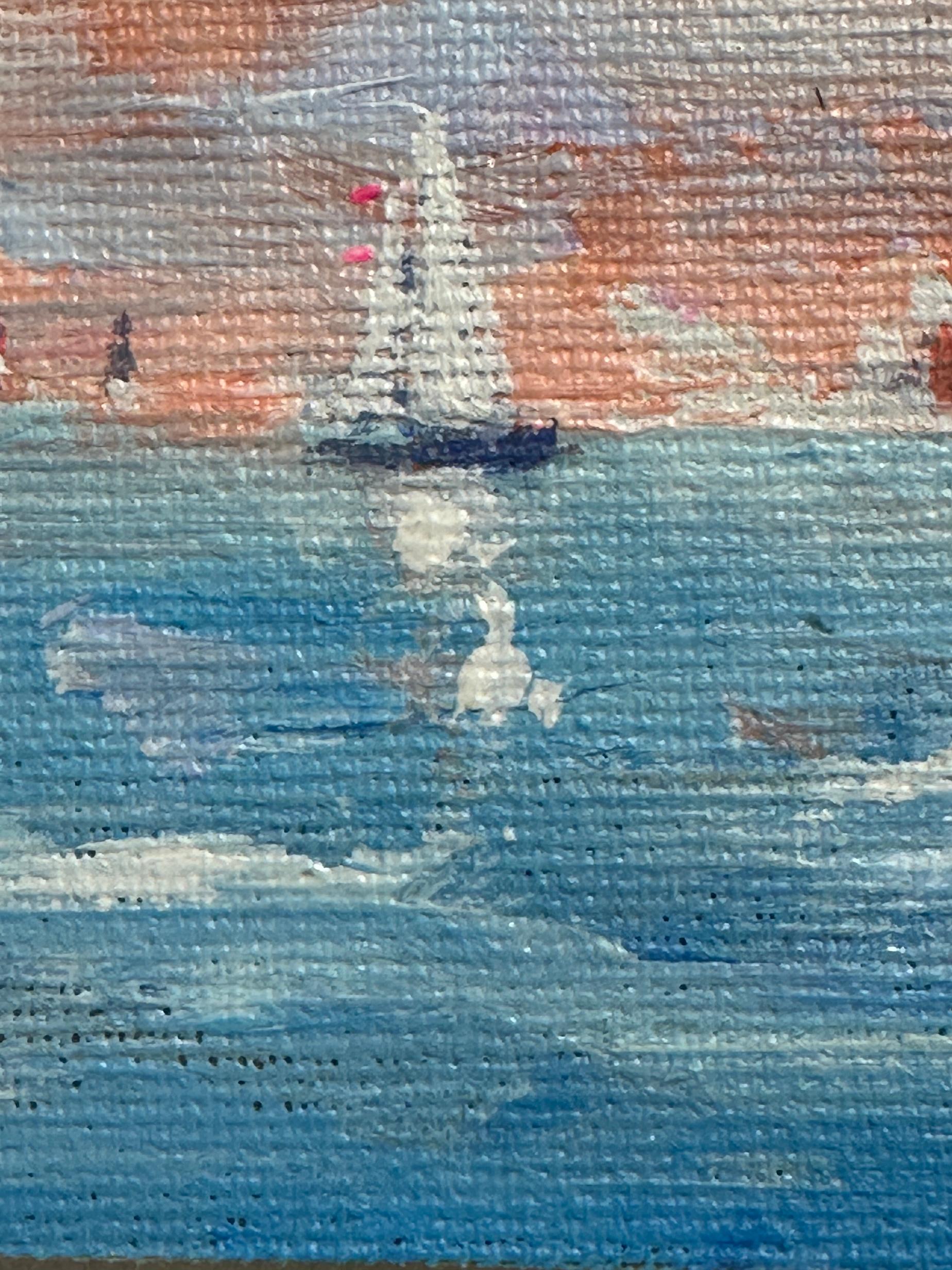 Impressionist views of Sail boats For Sale 3