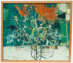 Charles Betremieux (1919-1997) - 1991 Oil, Flowers at Valenciennes