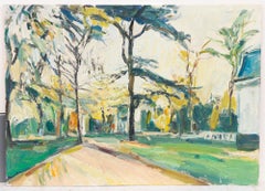 Charles Betremieux (1919-1997) - 20th Century Oil, Afternoon in the Park