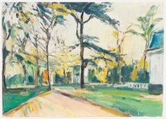 Charles Betremieux (1919-1997) - 20th Century Oil, Afternoon in the Park
