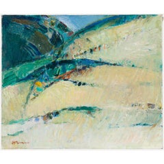 Charles Betremieux (1919-1997) - Huile du 20e siècle, Vallées lointaines