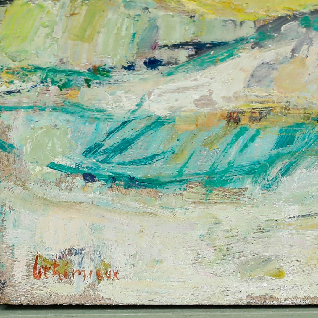 Charles Betremieux (1919-1997) - Huile encadrée du 20ème siècle, Rousset en vente 1