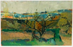 Charles Betremieux (1919-1997) - Mid 20th Century Oil, The Park