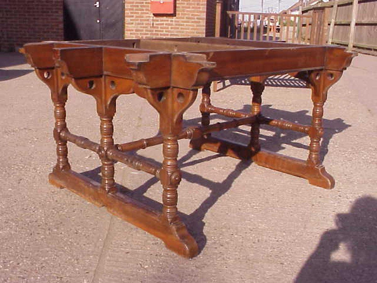 Charles Bevan, Marsh, Jones & Cribb An Aesthetic Movement D End Centre Table In Good Condition For Sale In London, GB