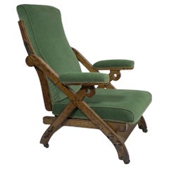 Charles Marsh, Jones & Cribb, Sedia reclinabile in stile gotico revival di nuova immatricolazione