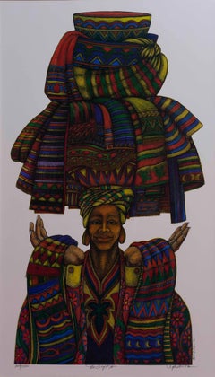 Charles Bibbs "The Gift, Series II" lithograph Edition 208