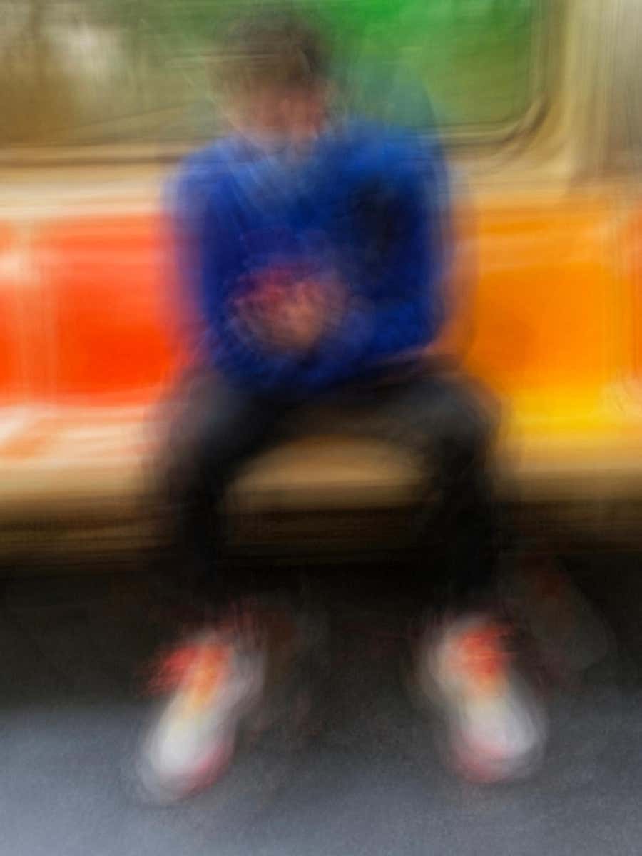 Charles Birnbaum, Untitled-ip2633, 2021, altered pigment print, 12x16 in, Urban