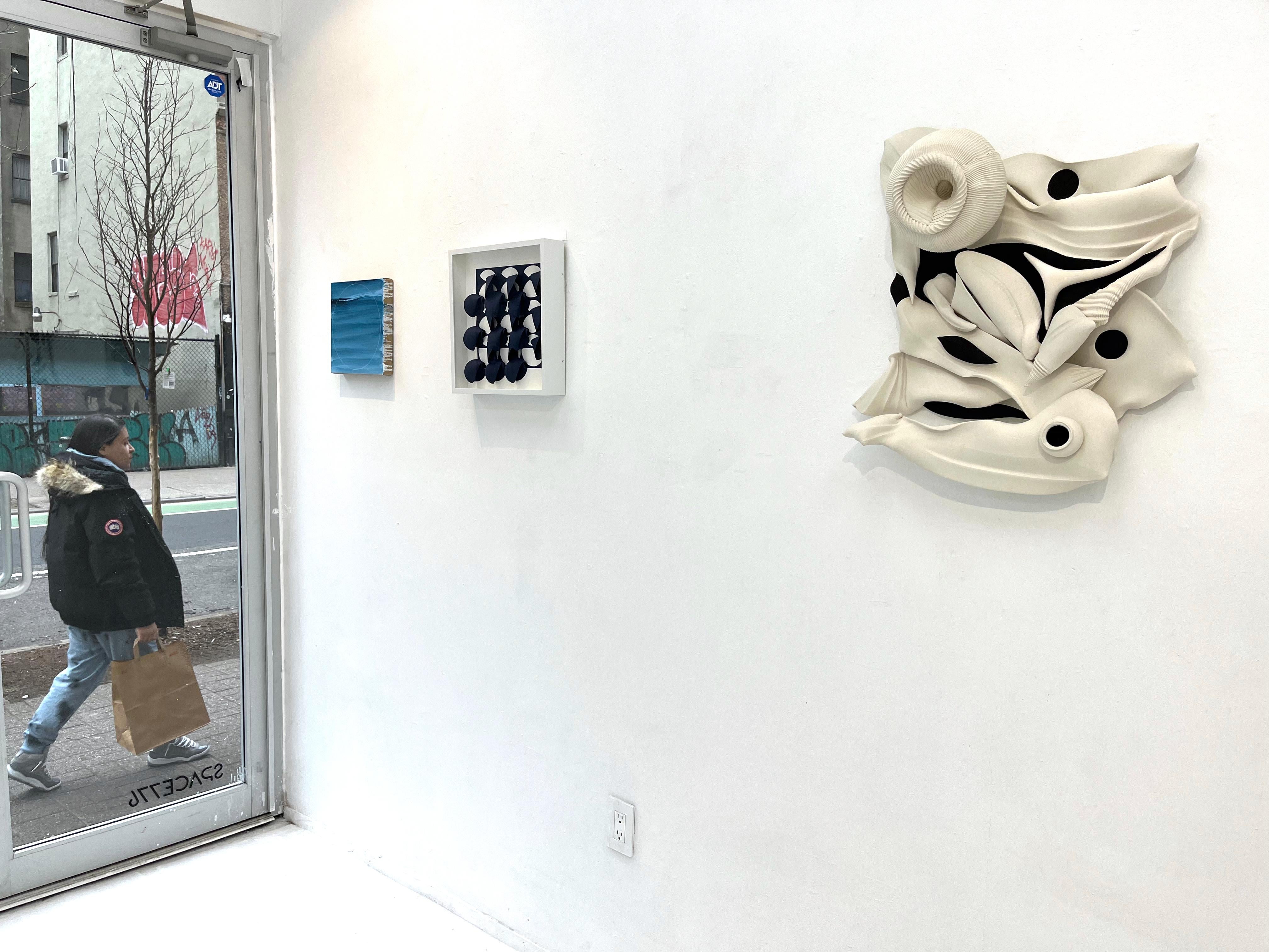 Charles Birnbaum_Composición Blanco y Negro nº 2_Porcelana_Maximalista Escultura en venta 1