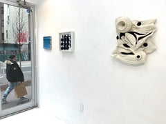 Charles Birnbaum_Composition Black and White No.2_Porcelain_Maximalist Sculpture