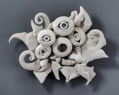 Charles Birnbaum_Pièce murale n°28_Porcelaine_Sculpture maximaliste