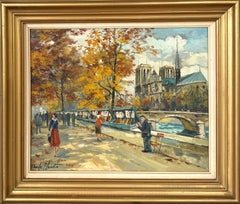 “Book Sellers, Notre Dame Paris”