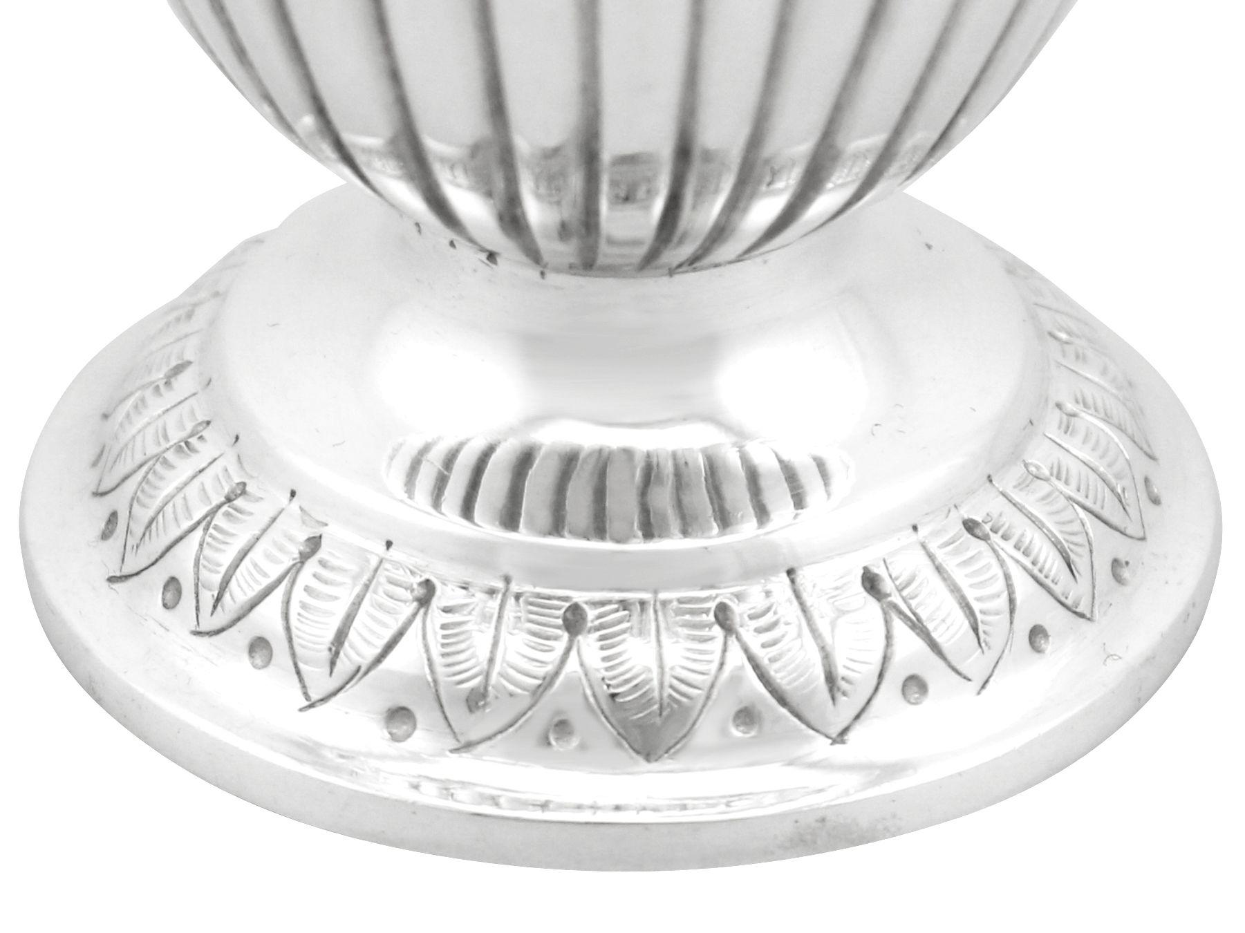 Charles Boyton II Antiguo tarro victoriano de plata de ley para mostaza Plata esterlina en venta
