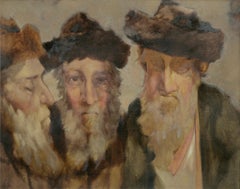 Three Men (Rabbis) by Charles Bragg