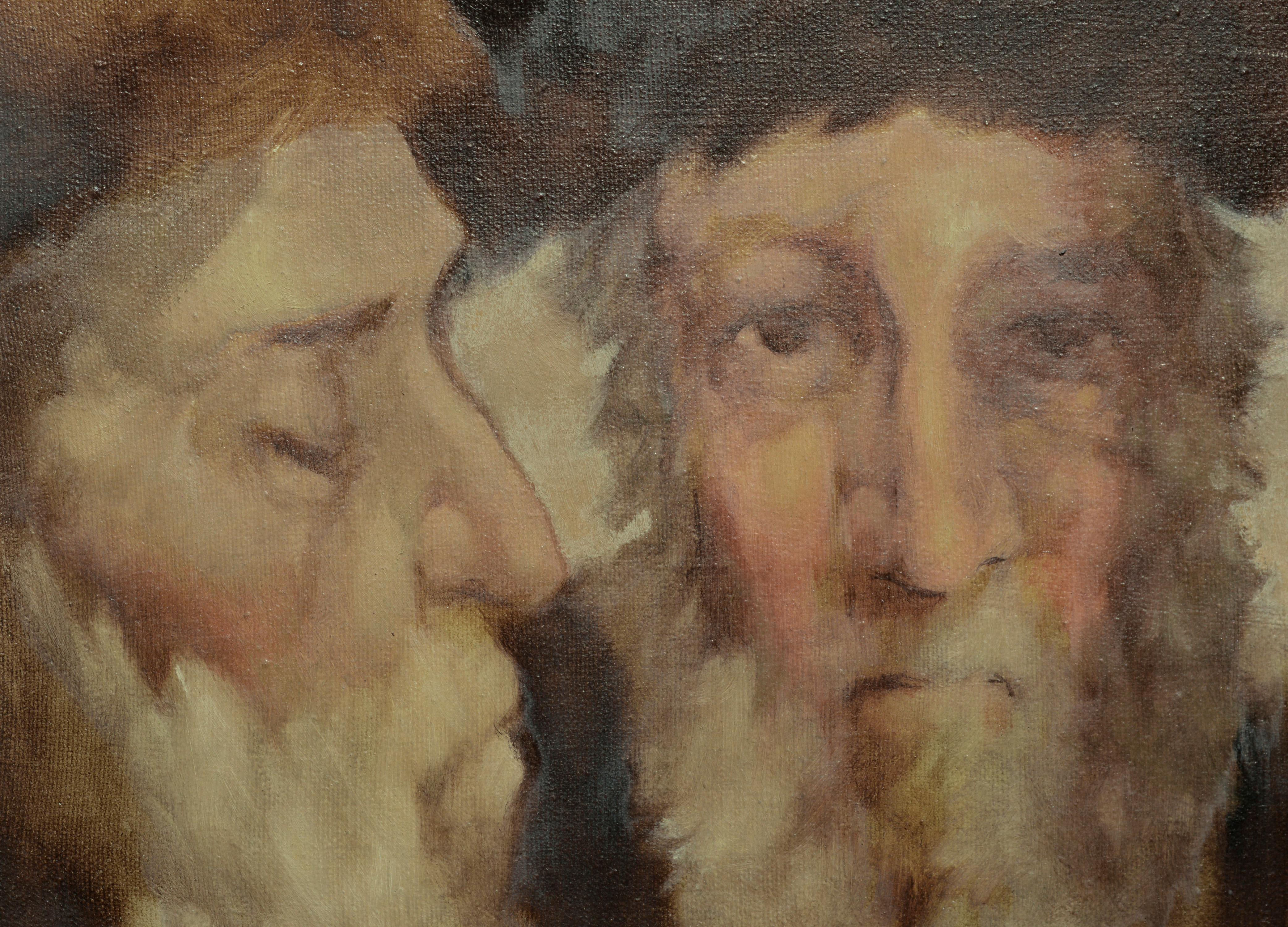 Three Men (Rabbis) by Charles Bragg 1