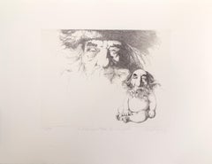 Y He Vio Que Era Bueno 2, Grabado al Aguafuerte de Charles Bragg
