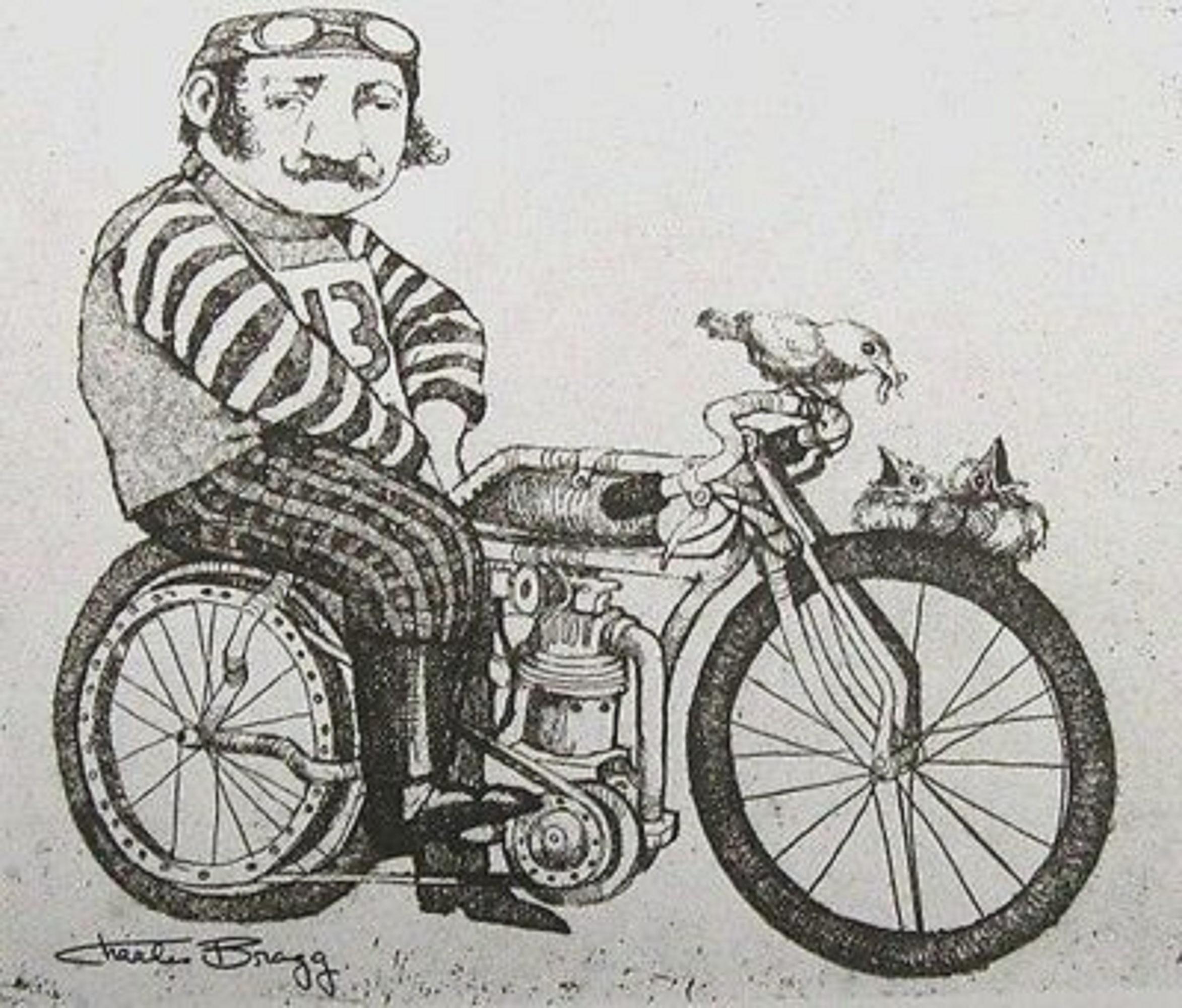 Cyclist, Charles Bragg