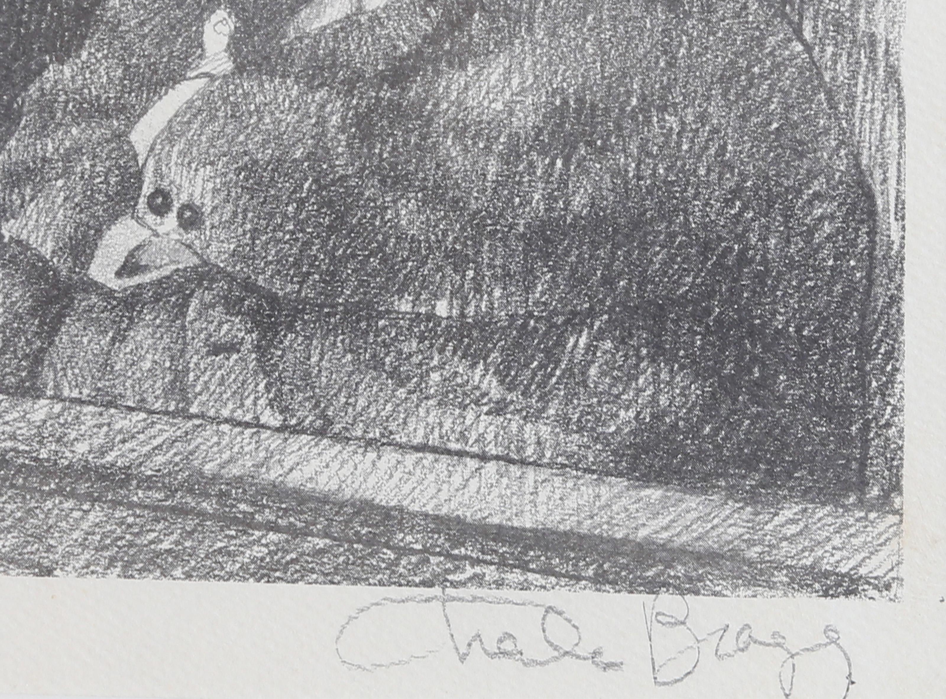 Giuria, litografia d'arte popolare  da Charles Bragg in vendita 2