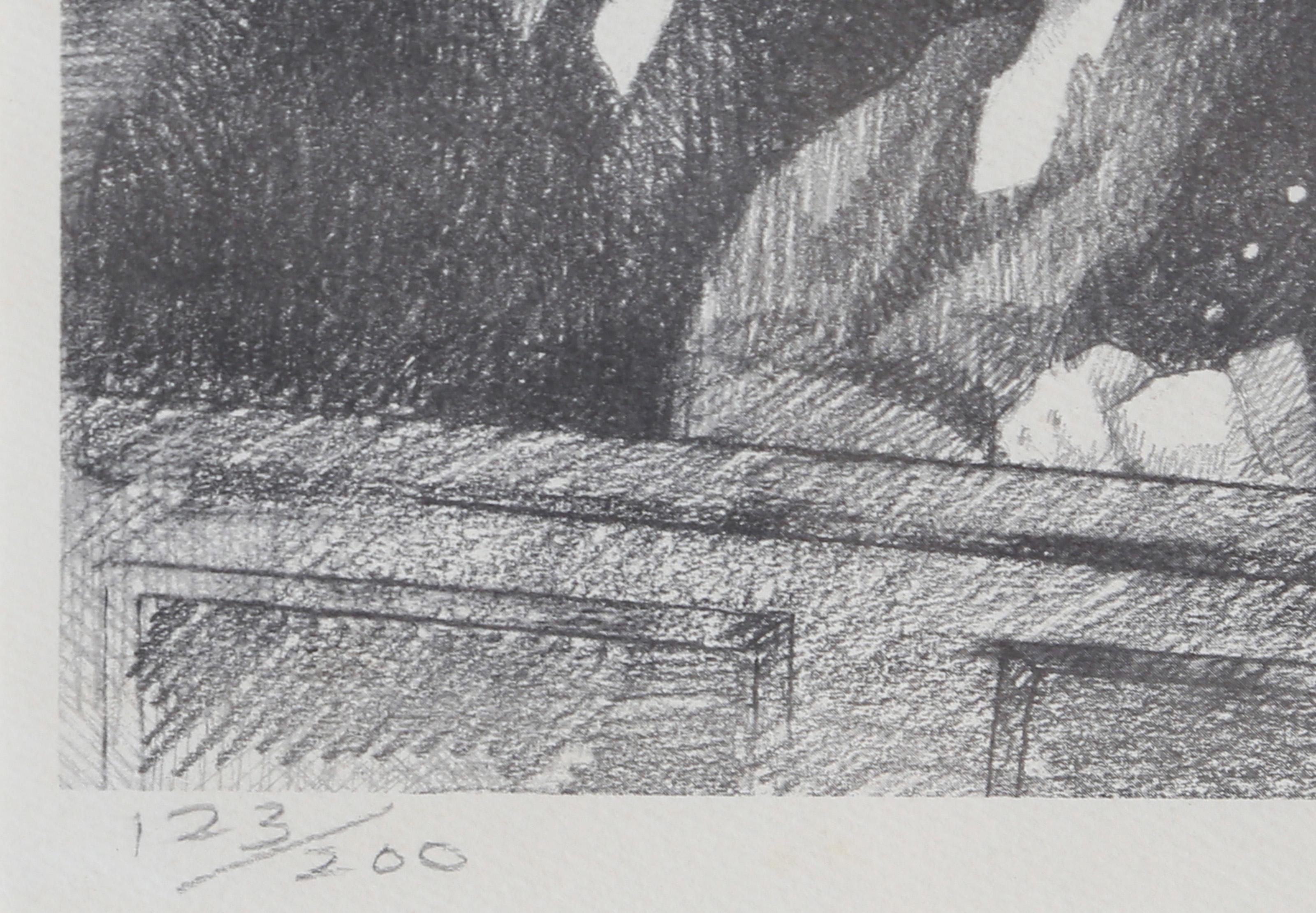 Giuria, litografia d'arte popolare  da Charles Bragg in vendita 3